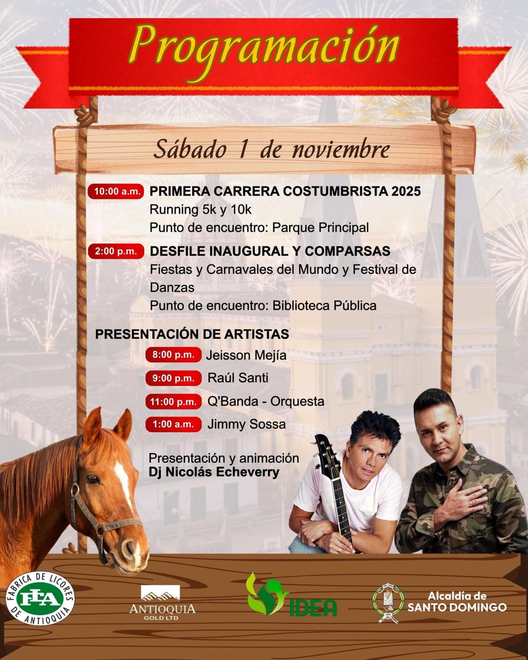 XXII Fiestas del Chalán y la Ganadería 2025 - Santo Domingo - 1Nov