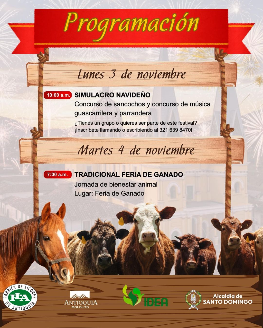 XXII Fiestas del Chalán y la Ganadería 2025 - Santo Domingo - 3Nov