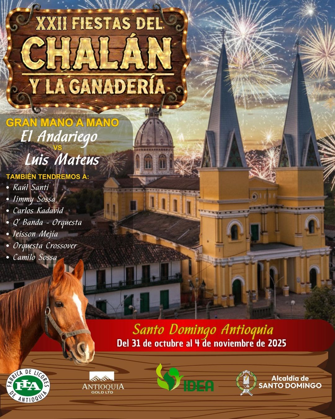 XXII Fiestas del Chalán y la Ganadería 2025 - Santo Domingo