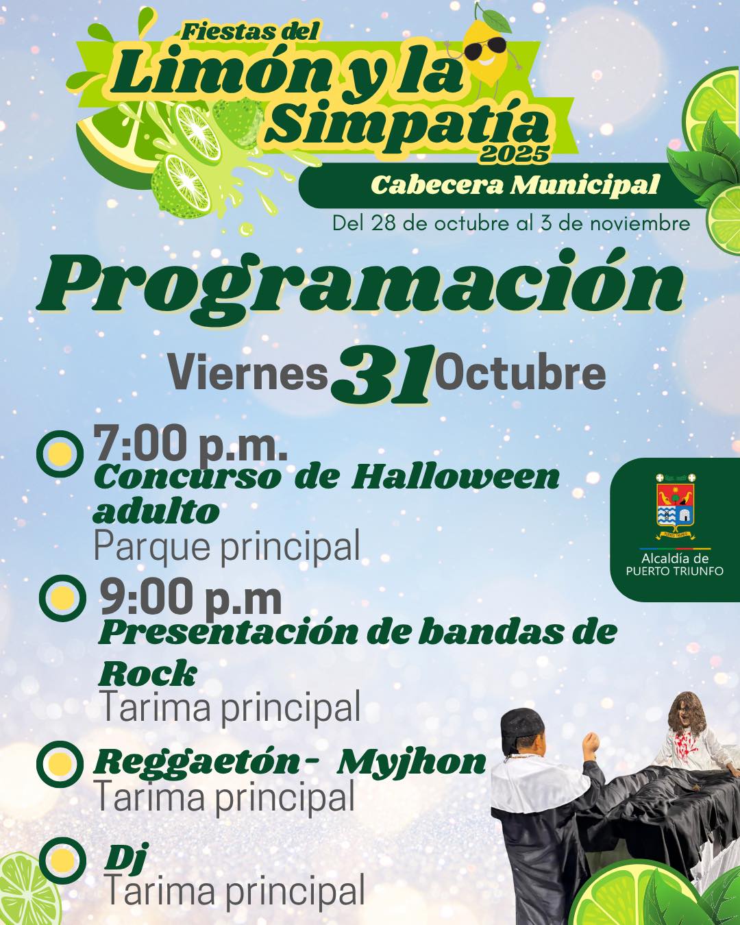 Fiestas del Limón y La Simpatía - 2025 - Puerto Triunfo - 31A