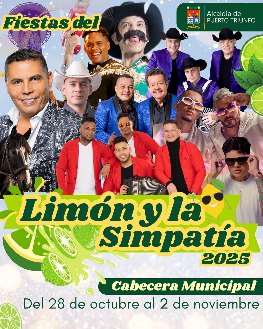 Fiestas del Limón y La Simpatía - 2025 - Puerto Triunfo