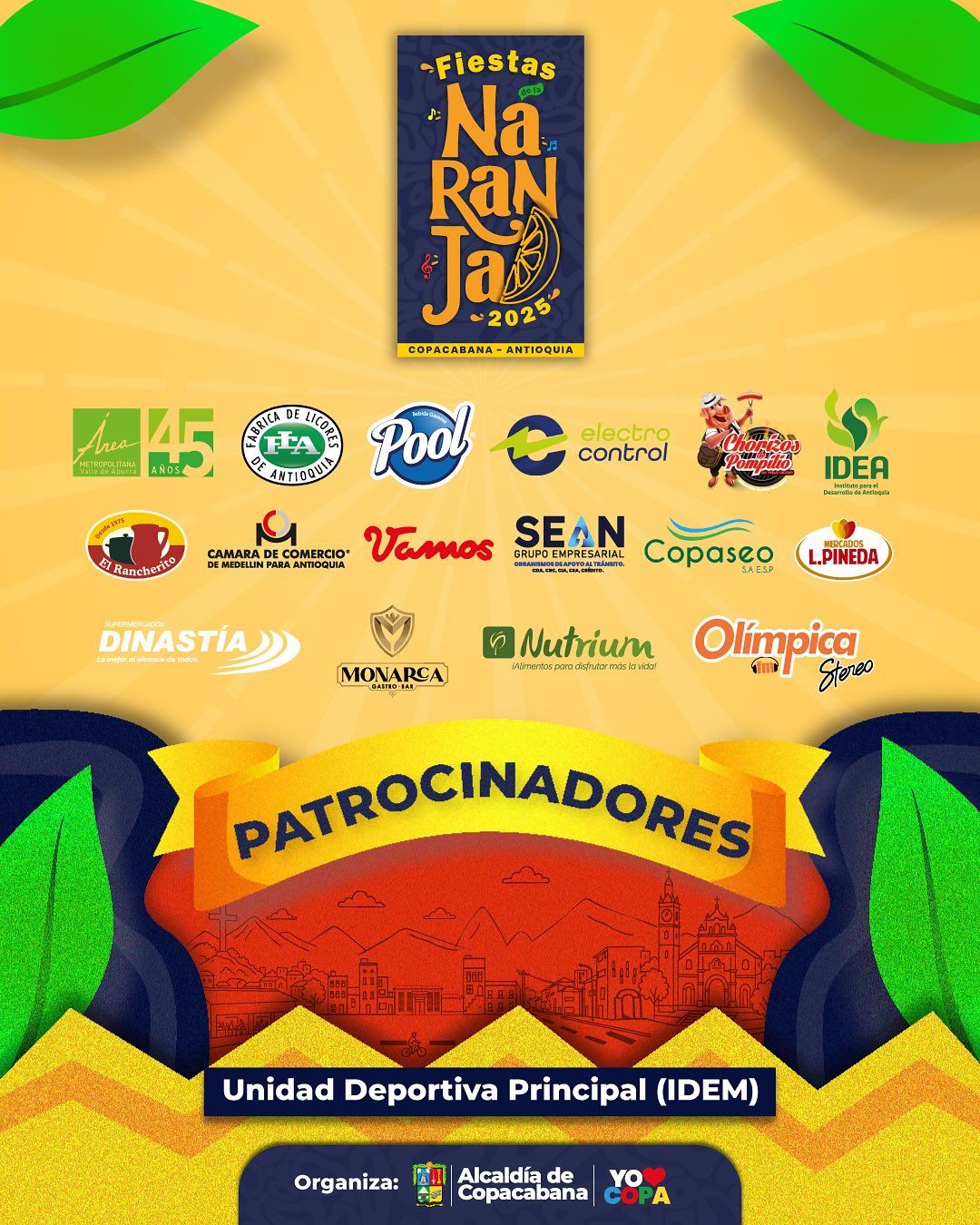 Fiestas de la Naranja 2025 - Patrocinadores