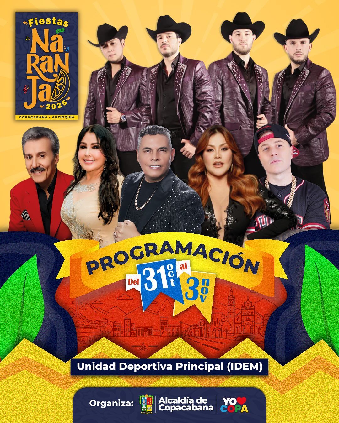 Fiestas de la Naranja 2025 - Programación