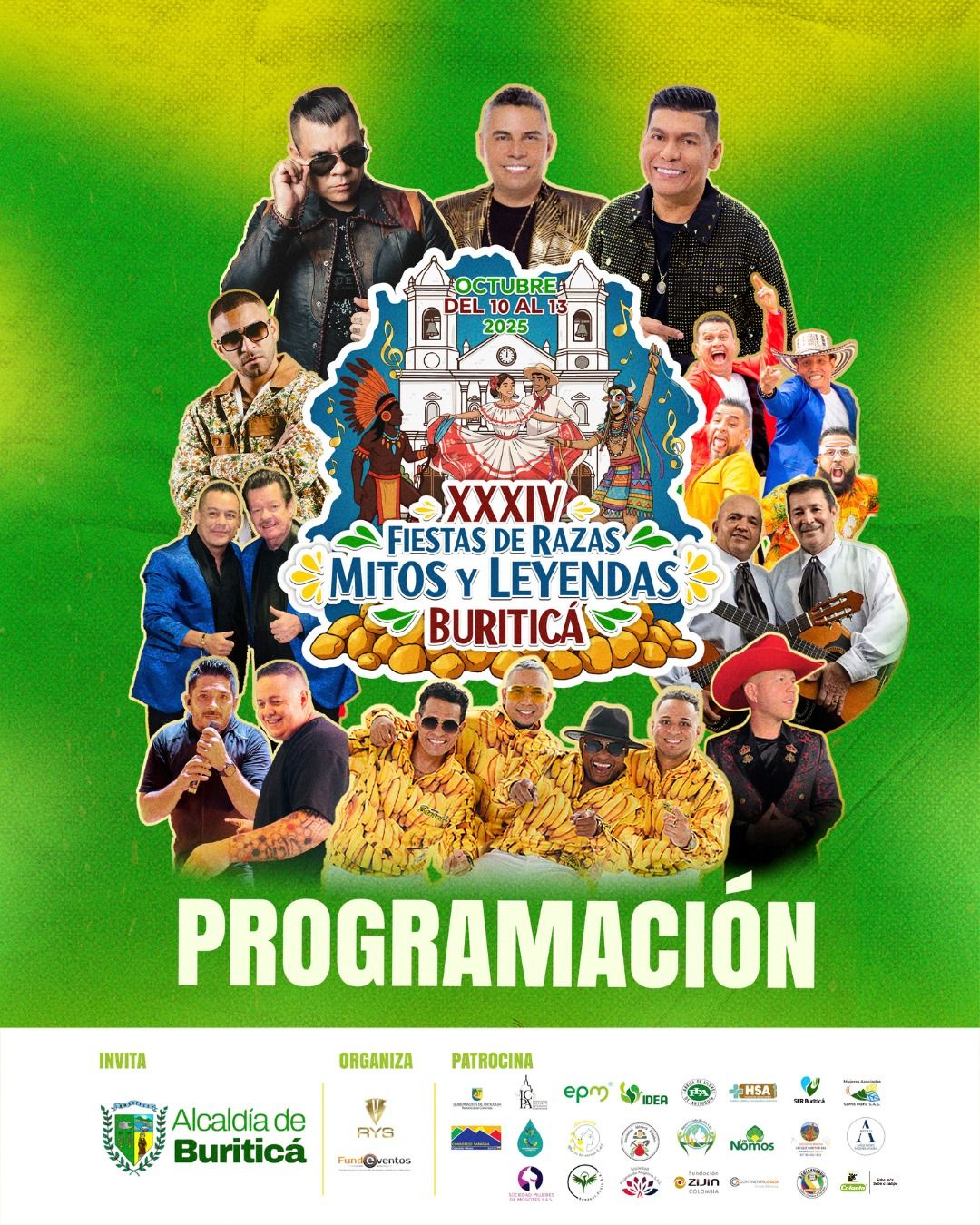 Fiestas de Razas., Mitos y Leyendas 2025 - Programación
