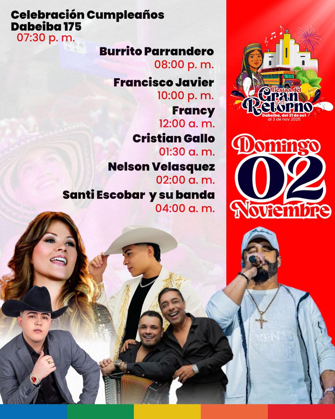 Fiestas del Grano y del Retorno 2025 - Dabeiba - 2NovB