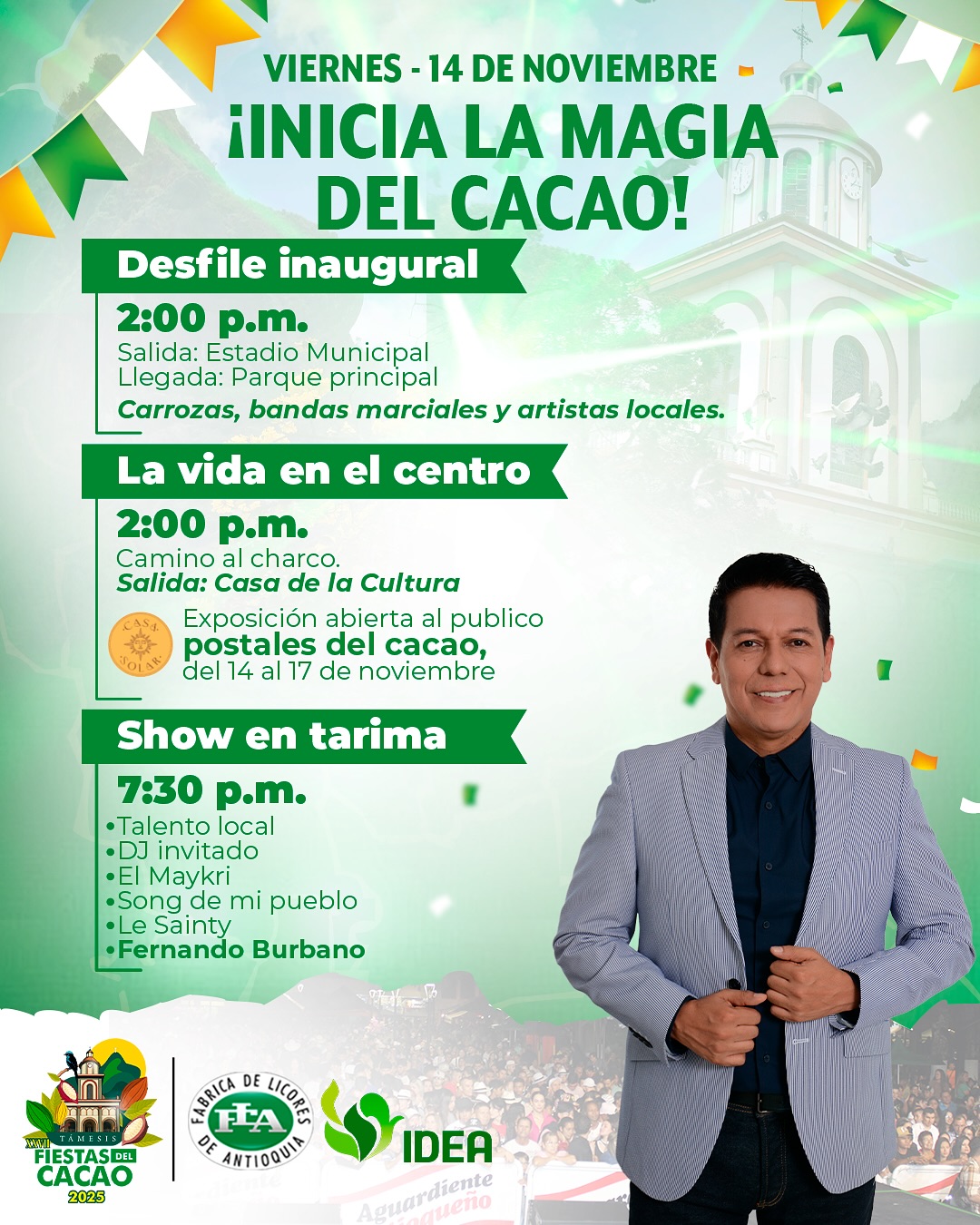 Fiestas del Cacao 2025 - Támesis - 1