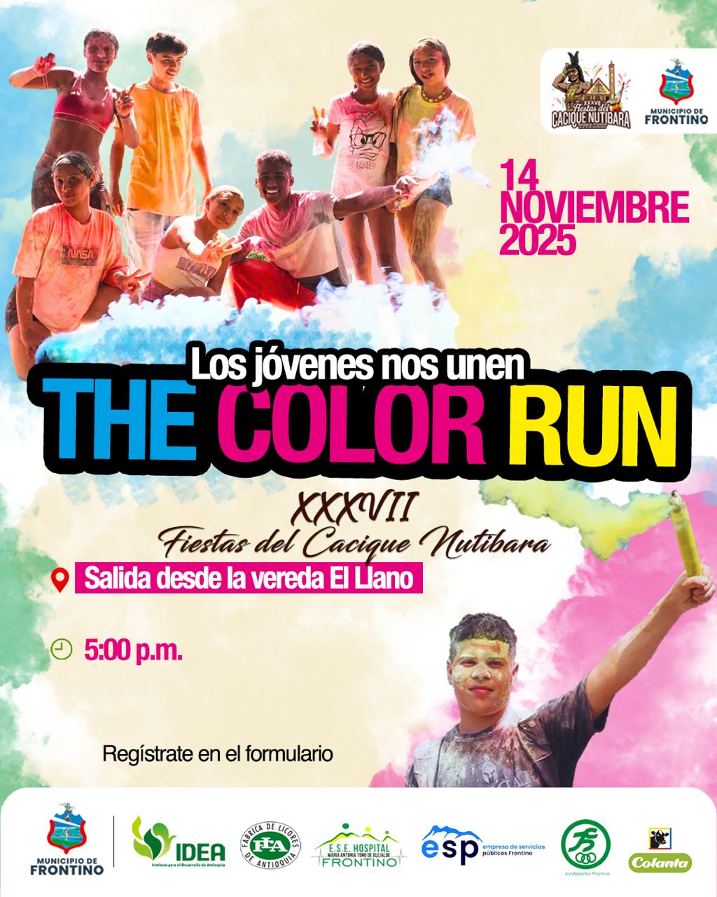14 - The Color Run - Fiestas del Cacique Nutibara 2025 - Frontino