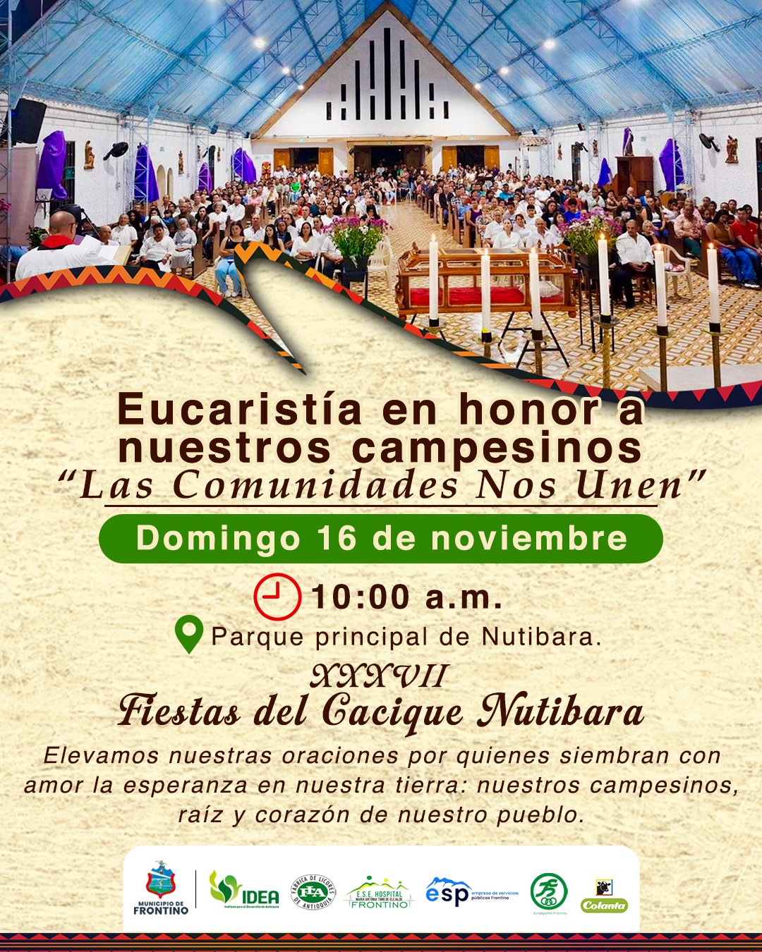 16 - Eucaristía - Fiestas del Cacique Nutibara 2025 - Frontino