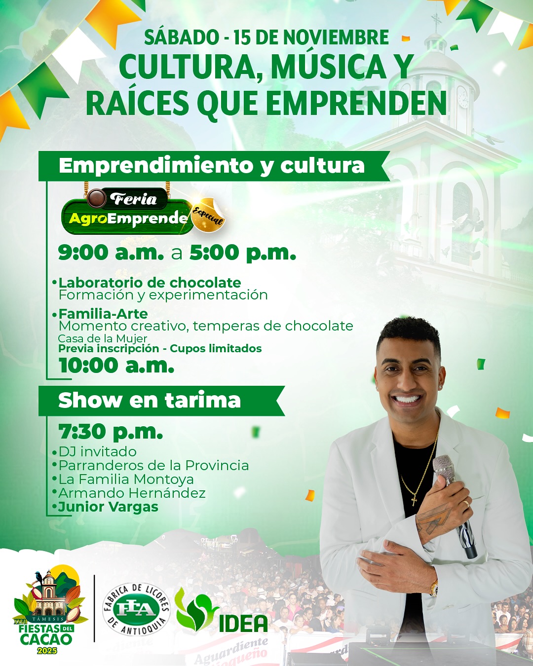 Fiestas del Cacao 2025 - Támesis - 2