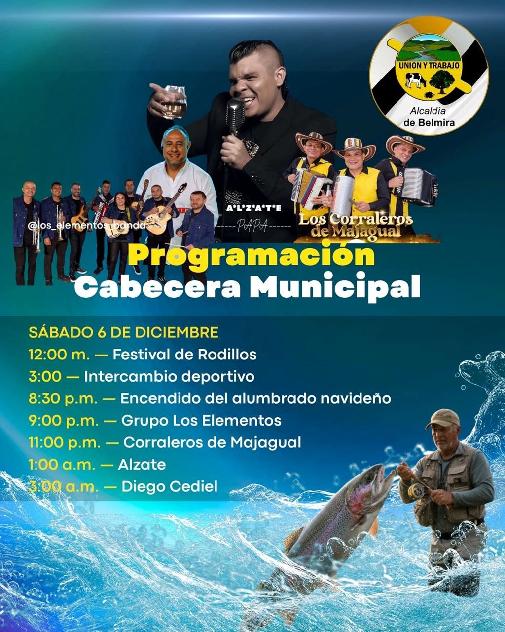 Fiestas de la Trucha 2025 - Belmira Antioquia - Sábado6Dic