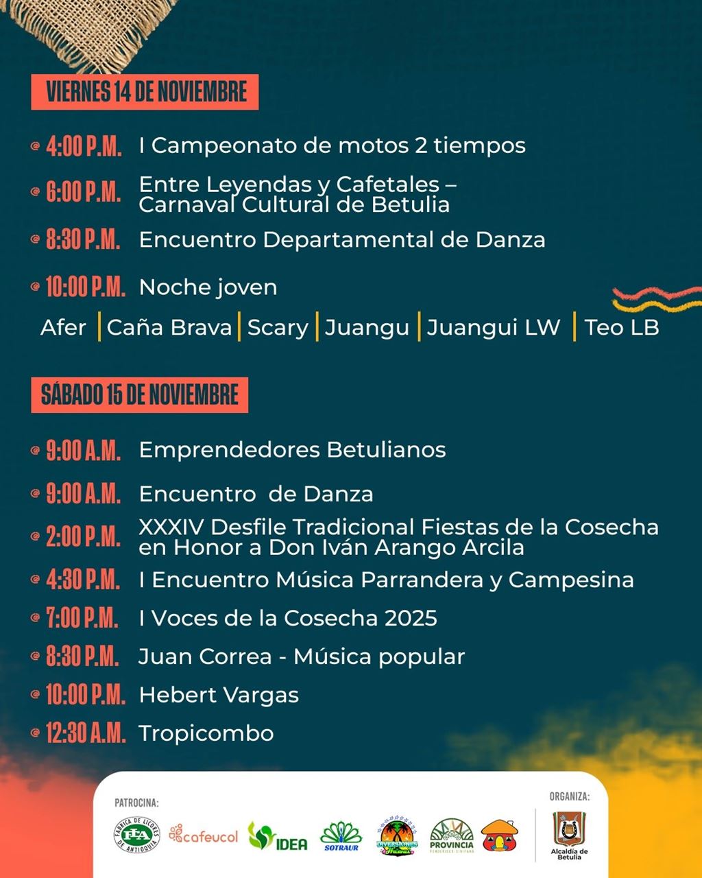 Fiestas de la Cosecha 2025 - Betulia Antioquia - 1