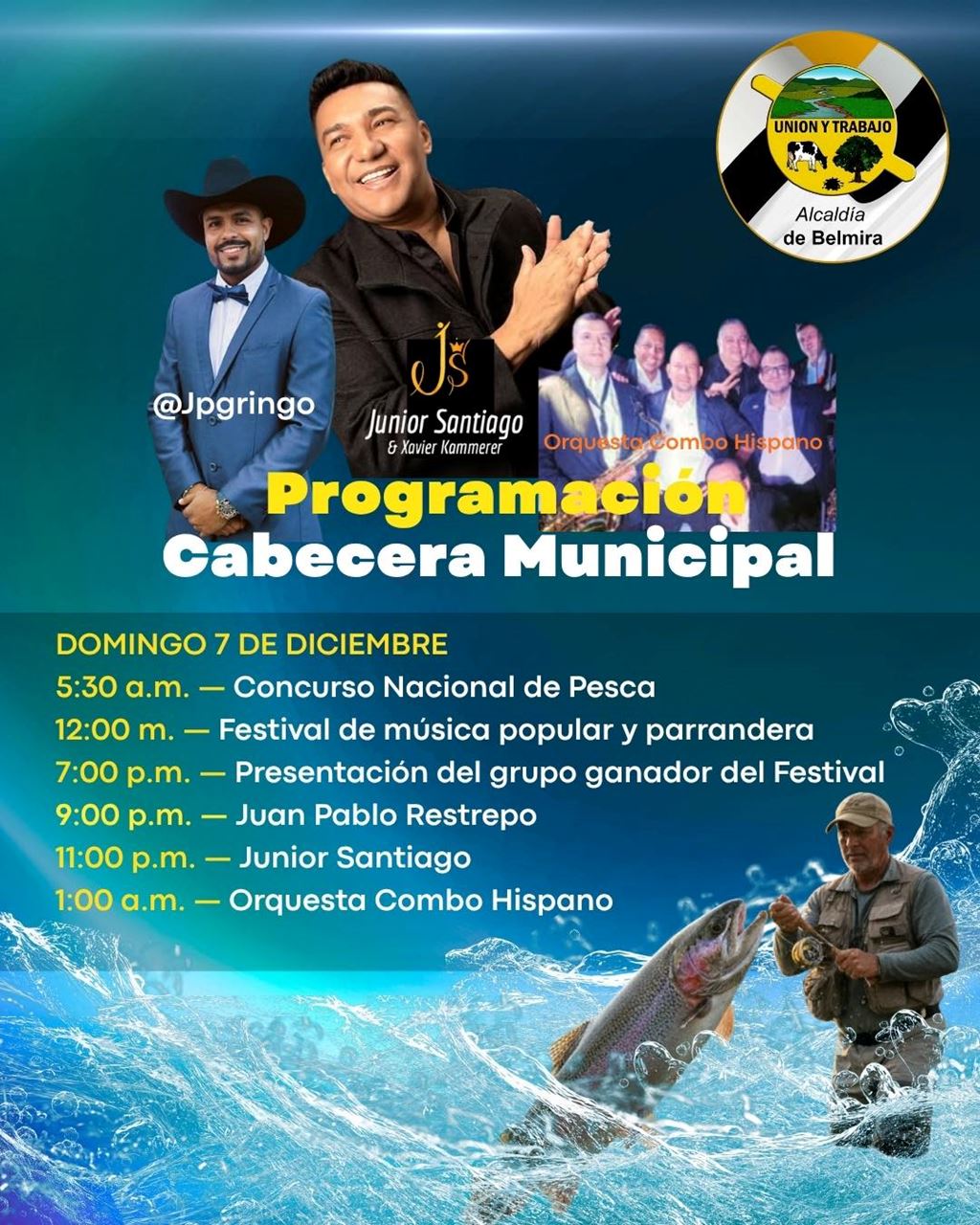 Fiestas de la Trucha 2025 - Belmira Antioquia - Dom7Dic