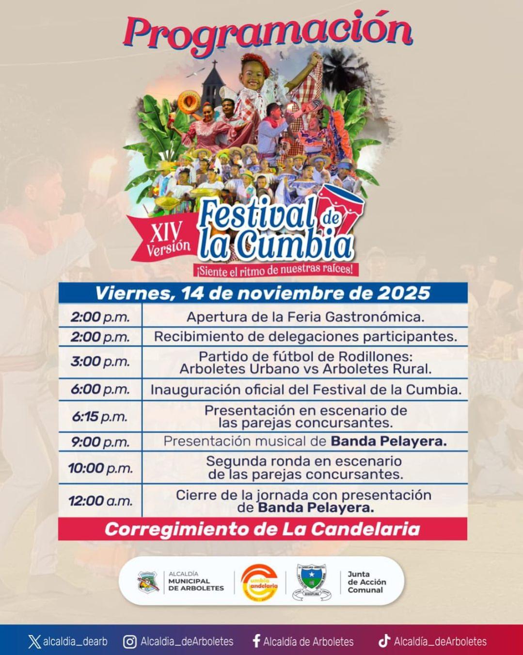 Festival de la Cumbia - Arbolete 2025 - 1