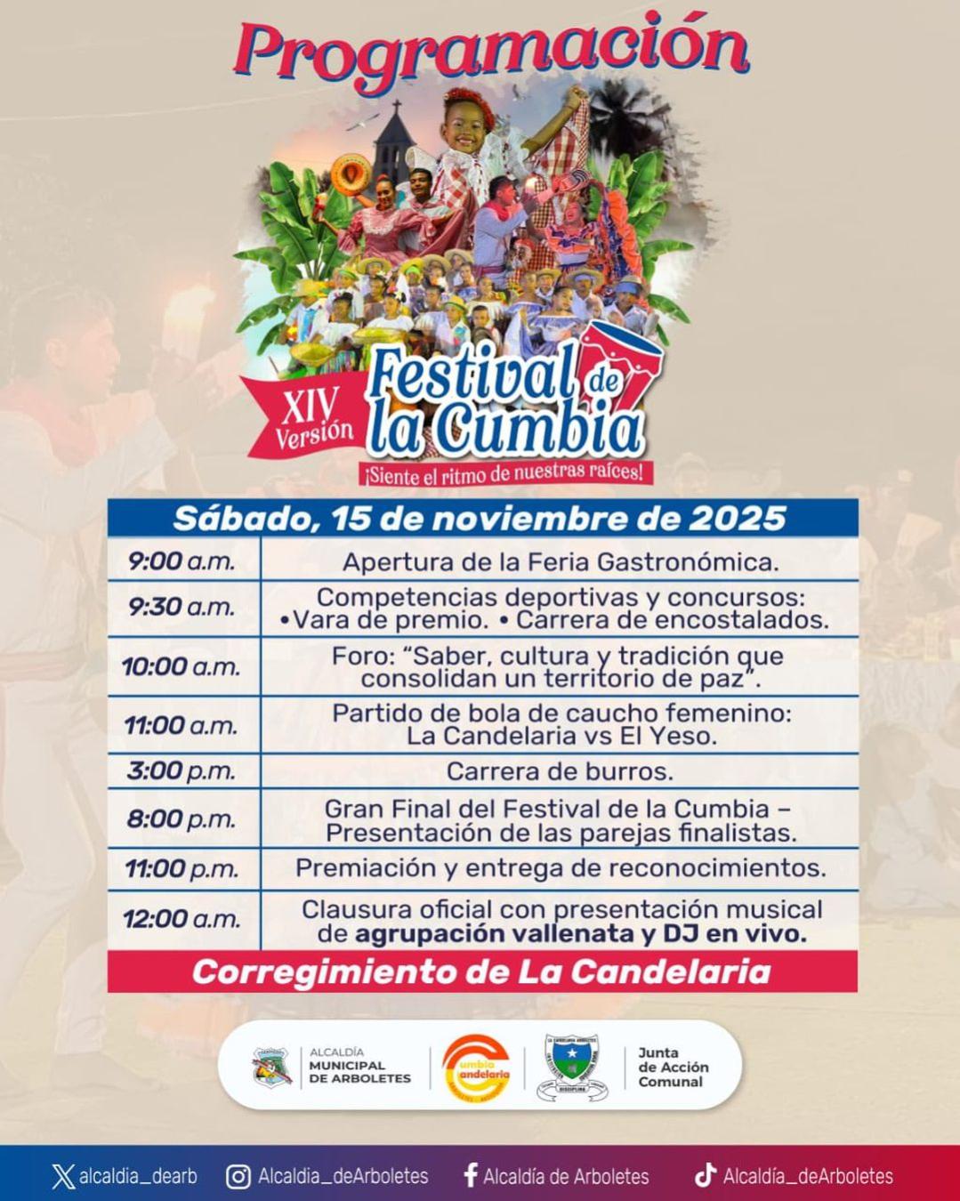 Festival de la Cumbia - Arbolete 2025 - 2