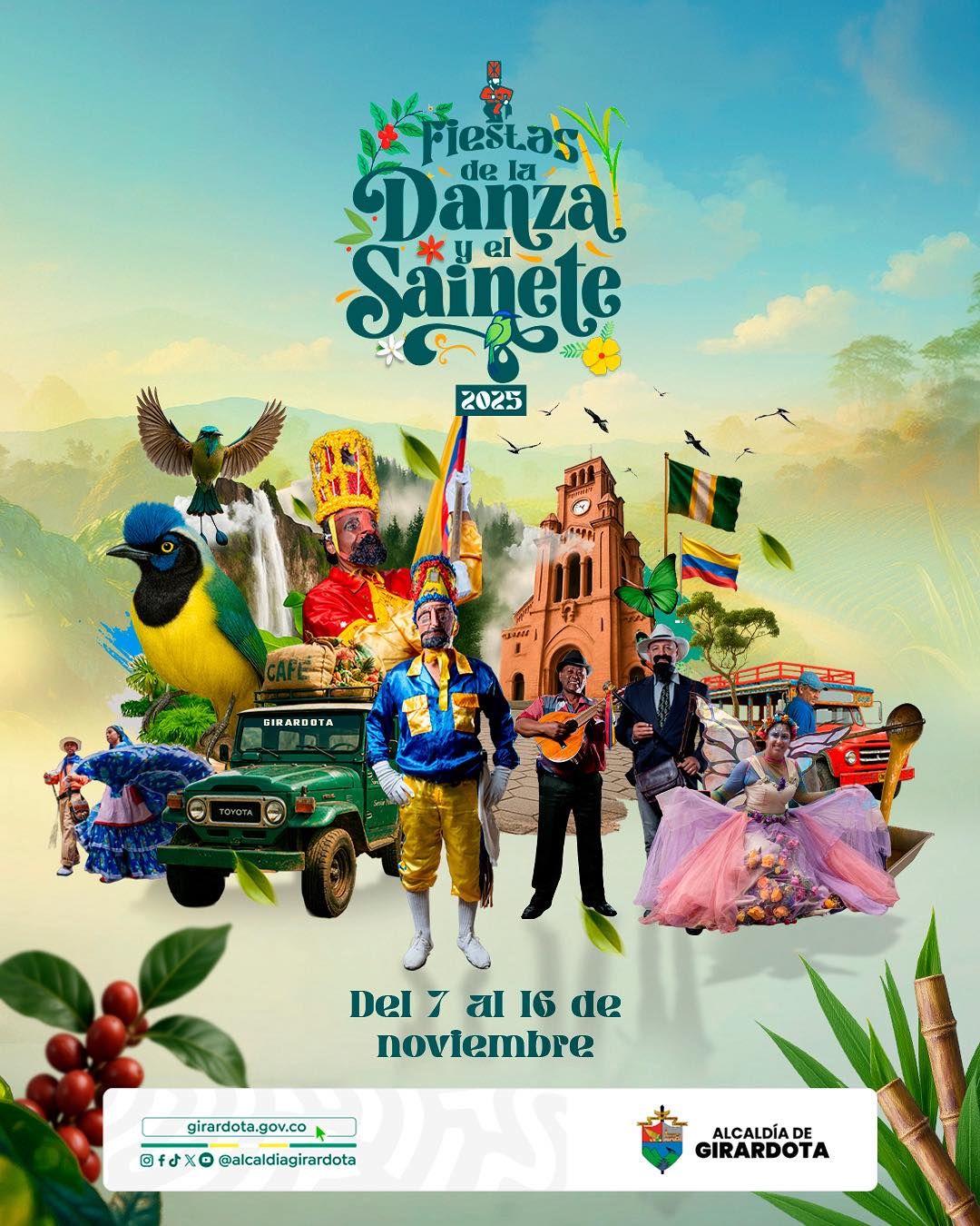 Fiestas de la Danza y el Sainete 2025 - Girardota