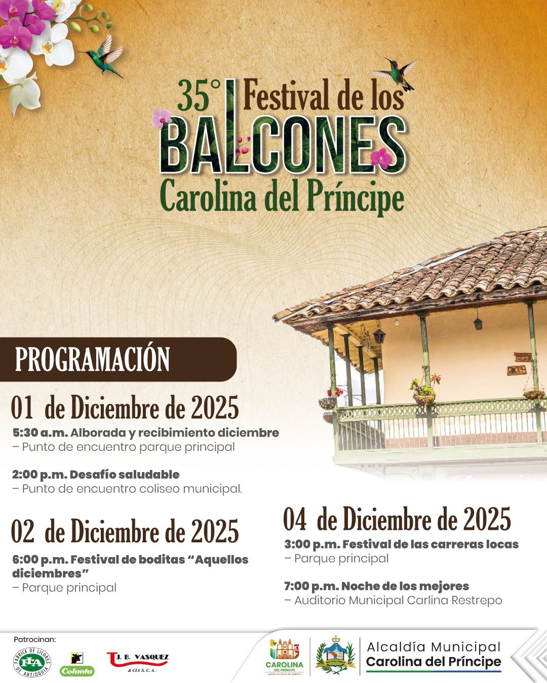 35Festival de los Balcones - Carolina del Príncipe