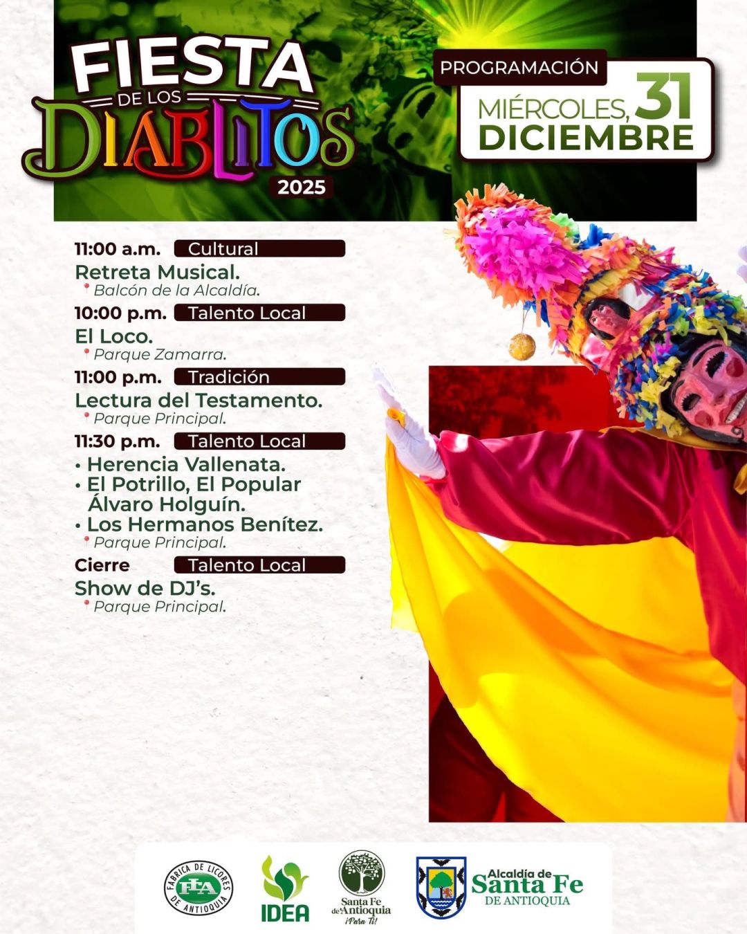 Fiesta de los Diablitos 2025 - Santa Fé de Antioquia - 9