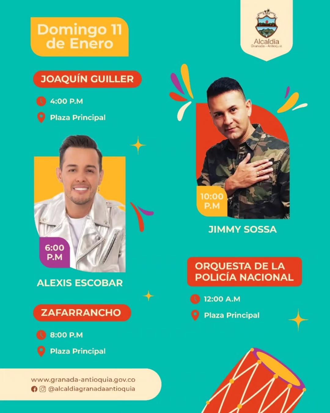 Fiestas de la Familia y el Retorno y la Solidaridad 2026 - Granada Antioquia - 3