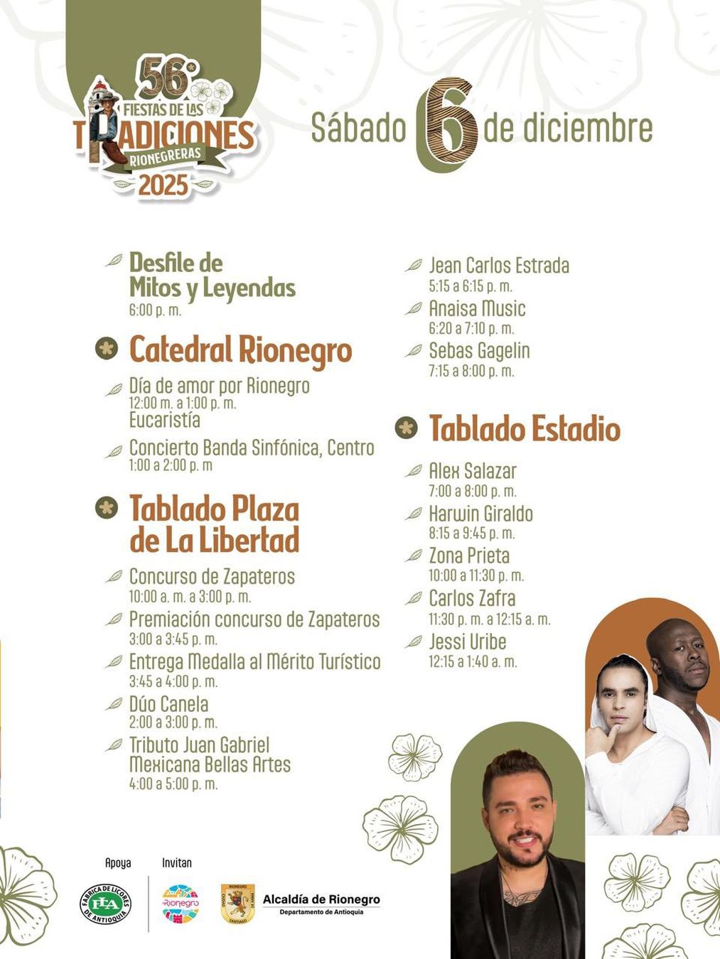 Fiestas de las Tradiciones 2025 - Rionegro - 6Dic