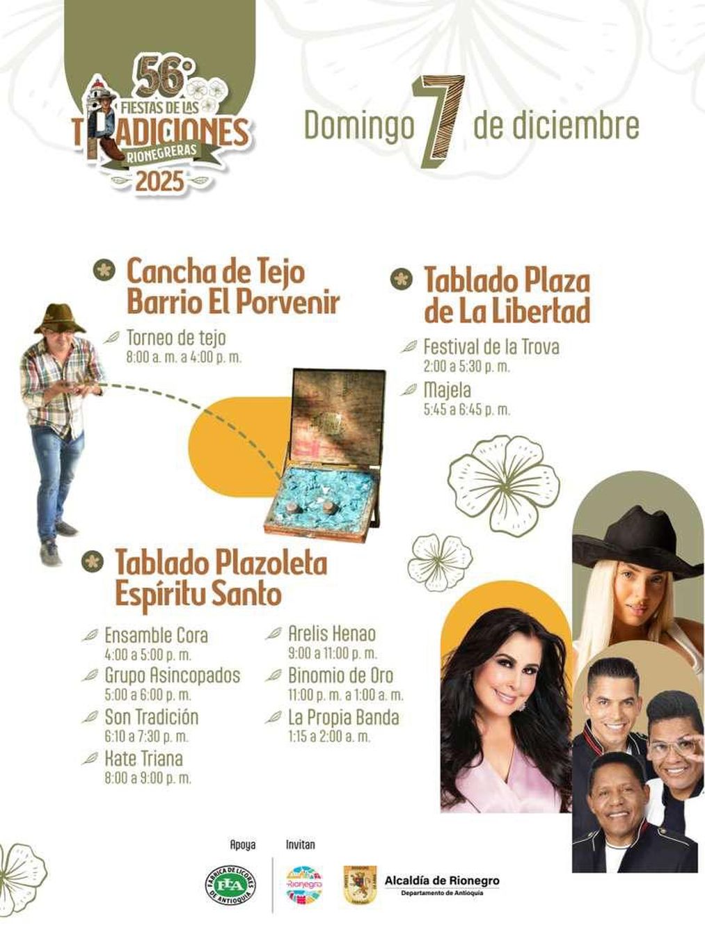 Fiestas de las Tradiciones 2025 - Rionegro - 7Dic