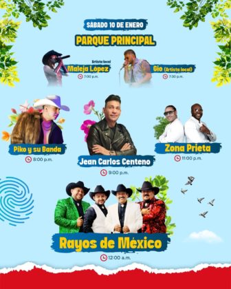 Fiestas del Retorno - El Santuario 2026 - 10Sábado Parque Principal