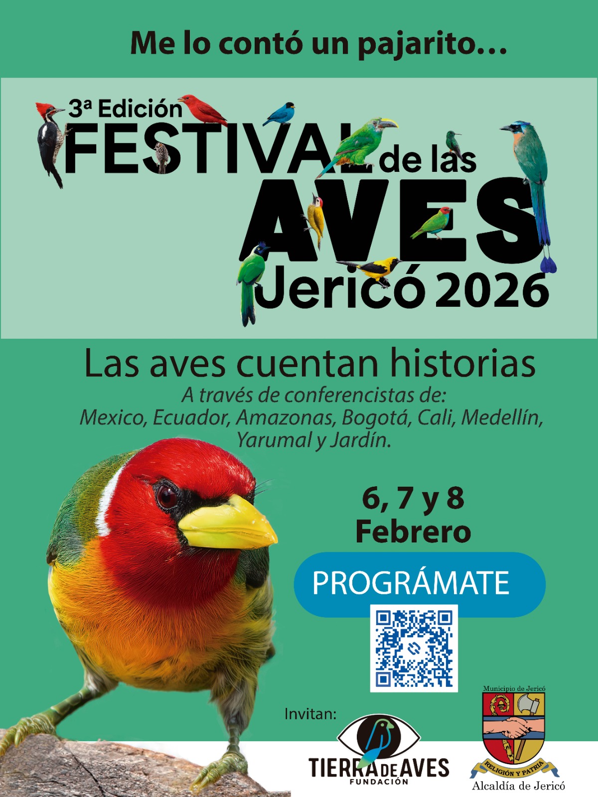 3° Festival de las Aves Feb2026 - Jericó