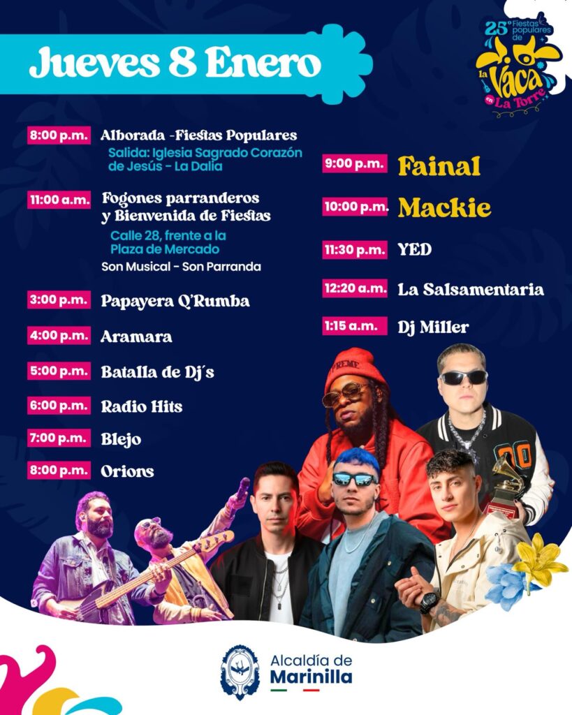 Fiestas de la Vaca en la Torre 2026 - Marinilla - 8enero