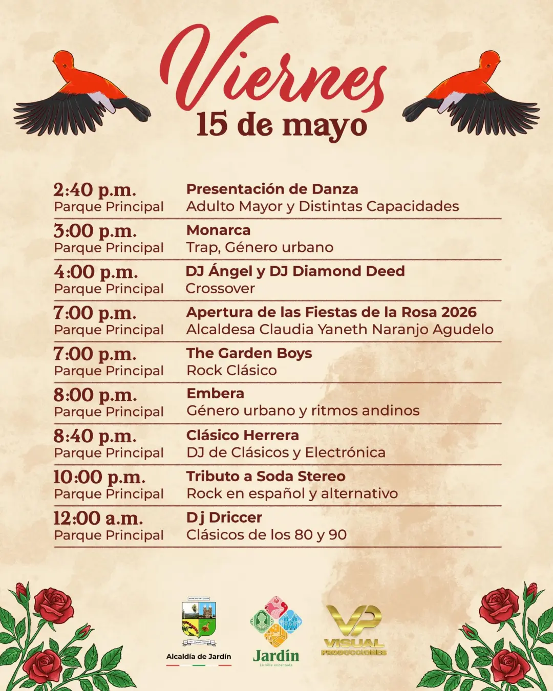 Jardín - Fiestas de la Rosa 2026 - 1