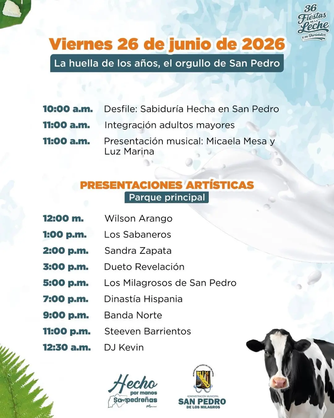 Fiestas de la Leche 2026 - San Pedro de los Milagros - 1