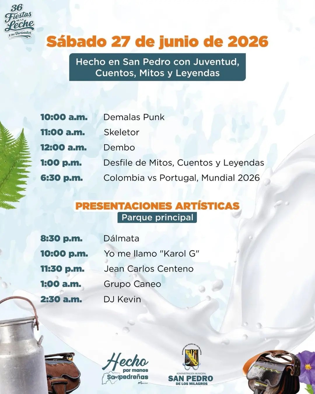 Fiestas de la Leche 2026 - San Pedro de los Milagros - 2