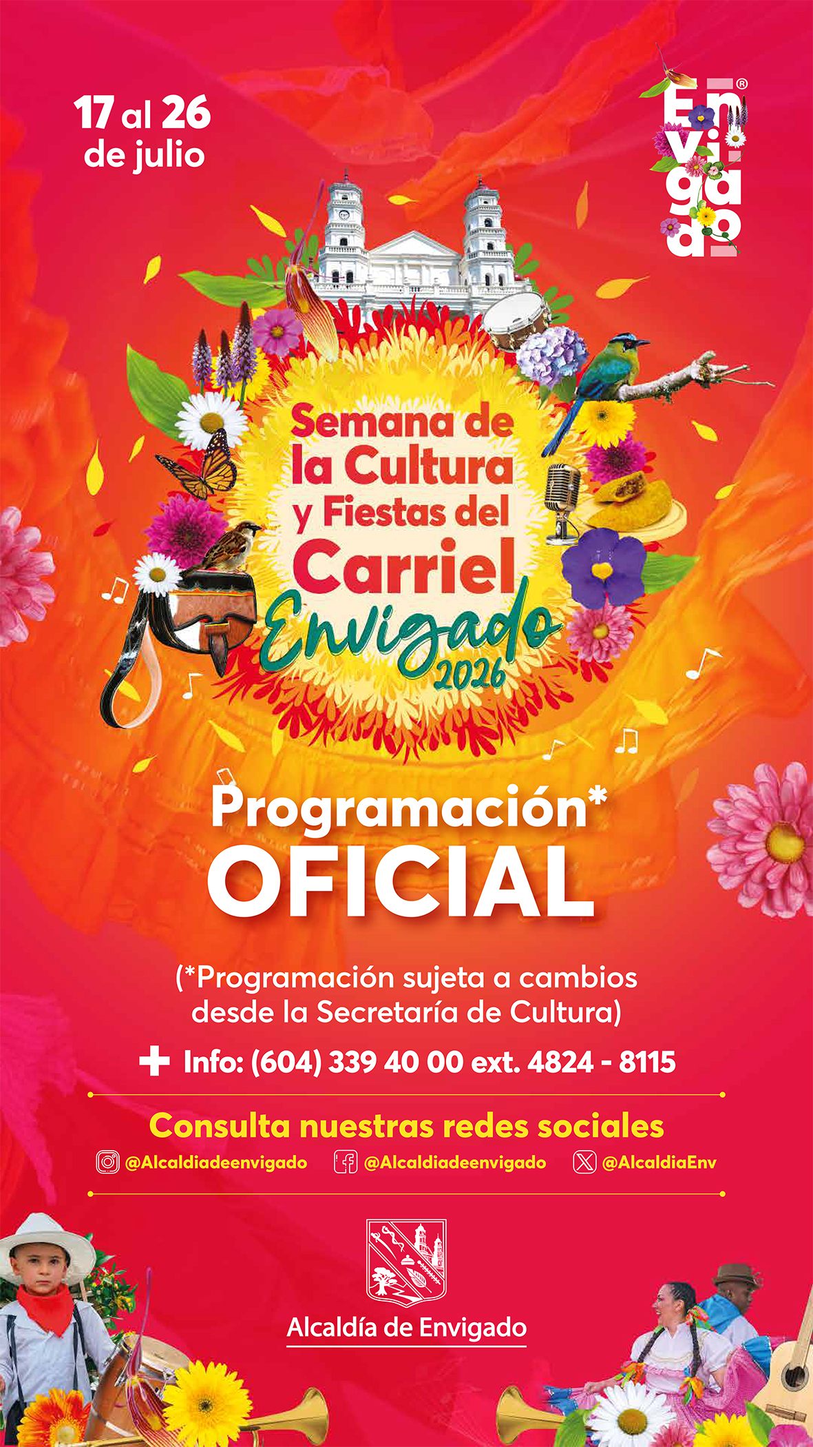 Programación fiestas 2026 - Portada