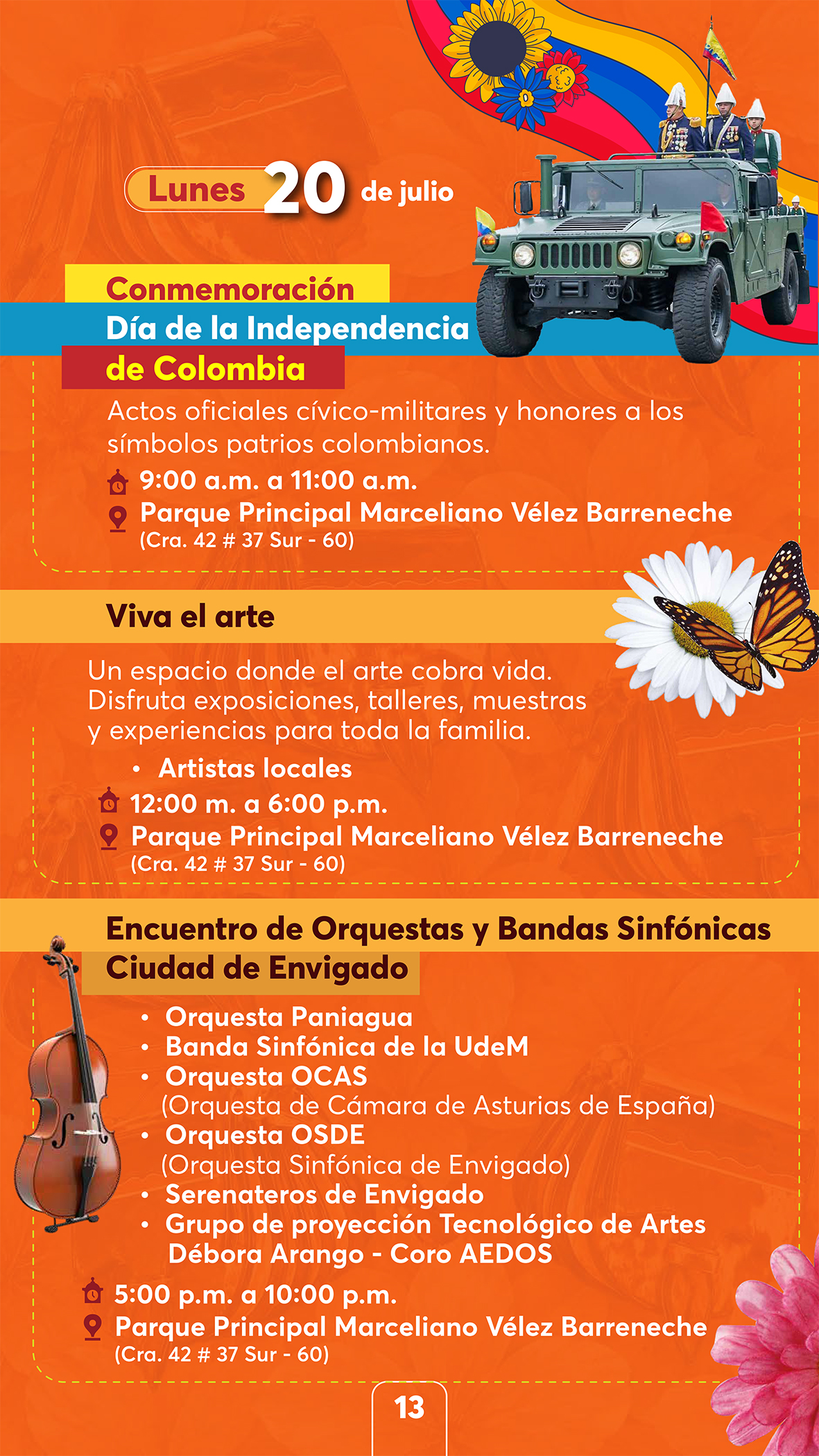 Programación fiestas 2026 - lunes20julio