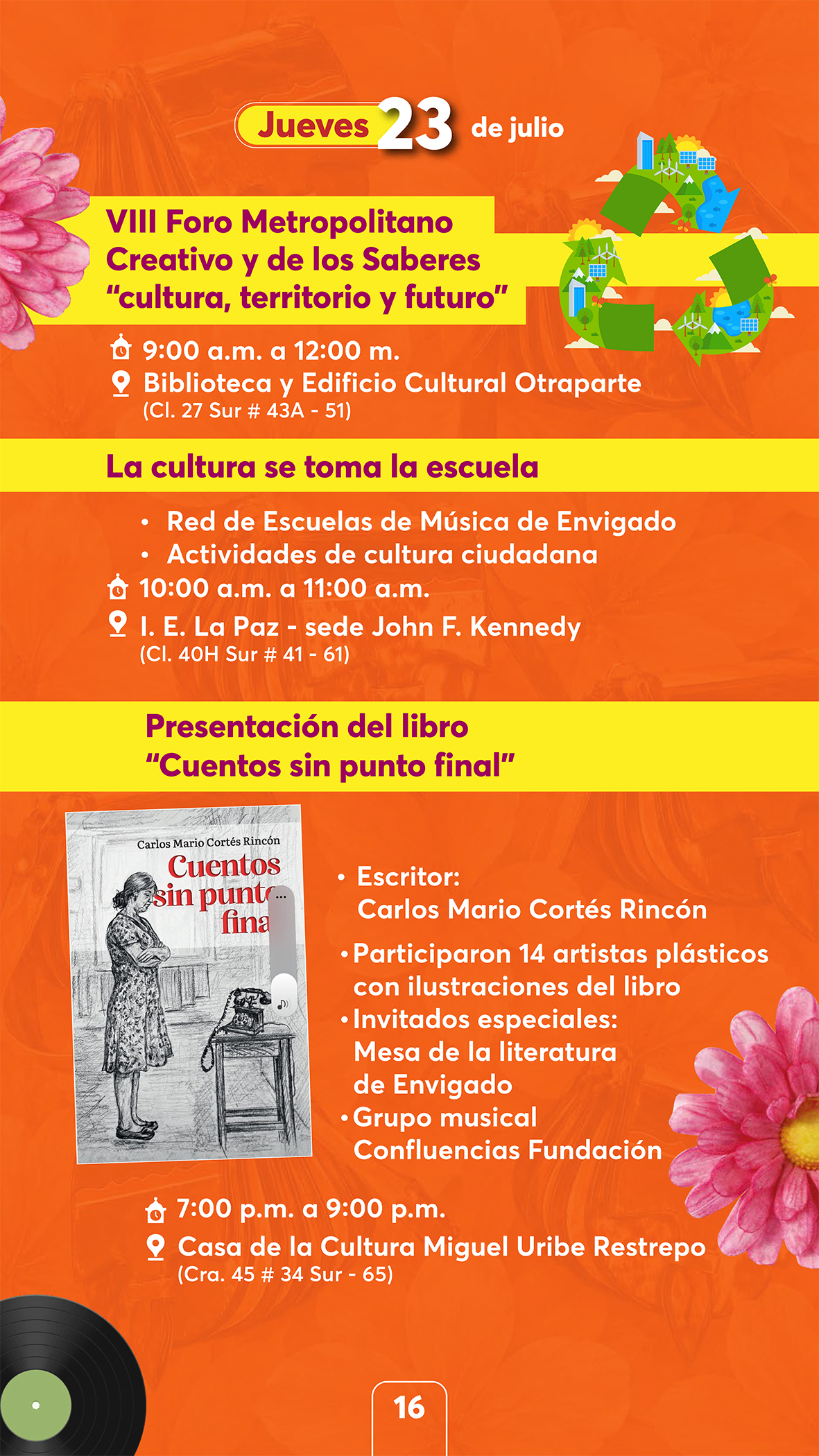 Programación fiestas 2026 - miercoles23