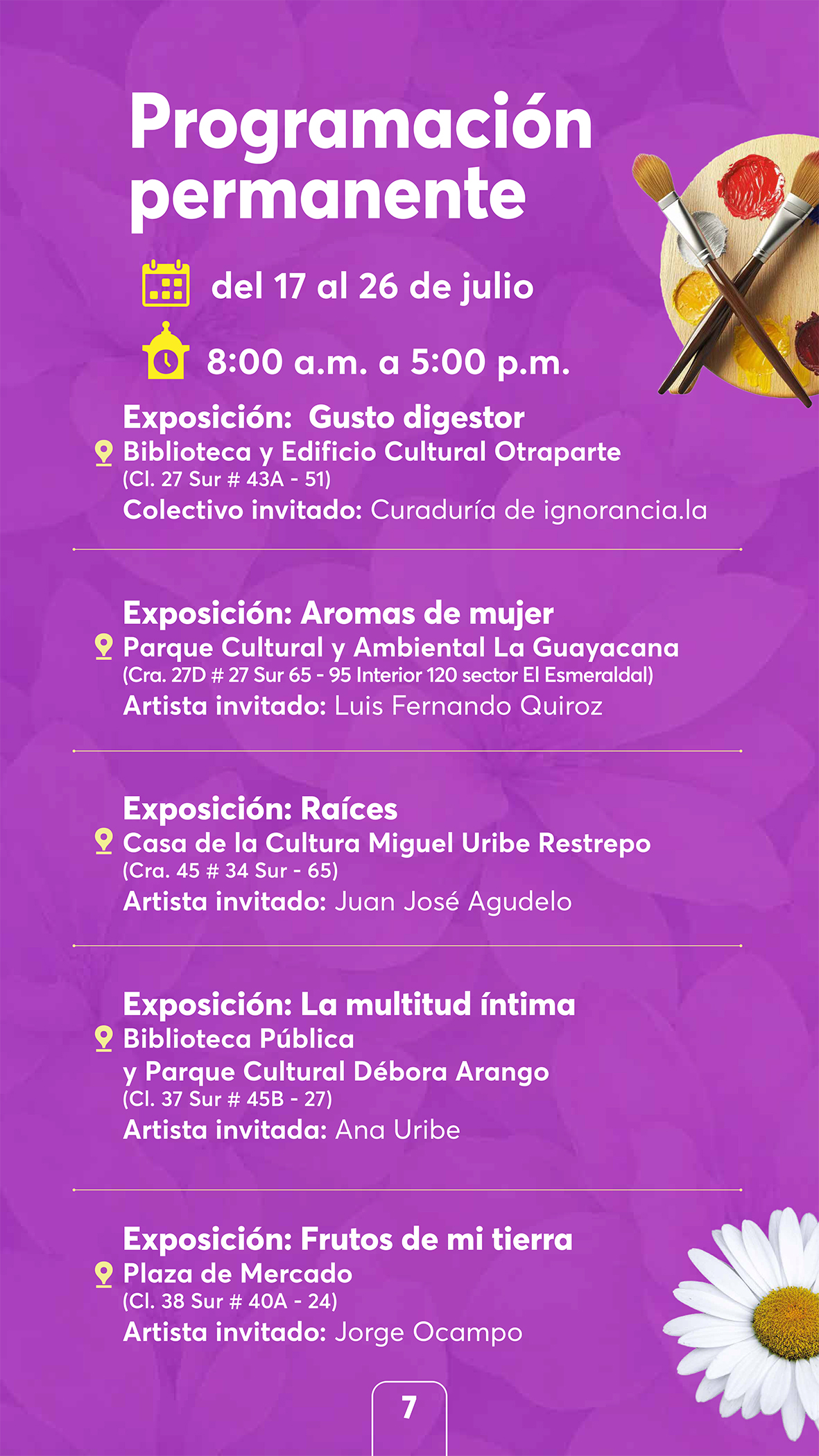 Programación fiestas 2026 - - ProPermanente