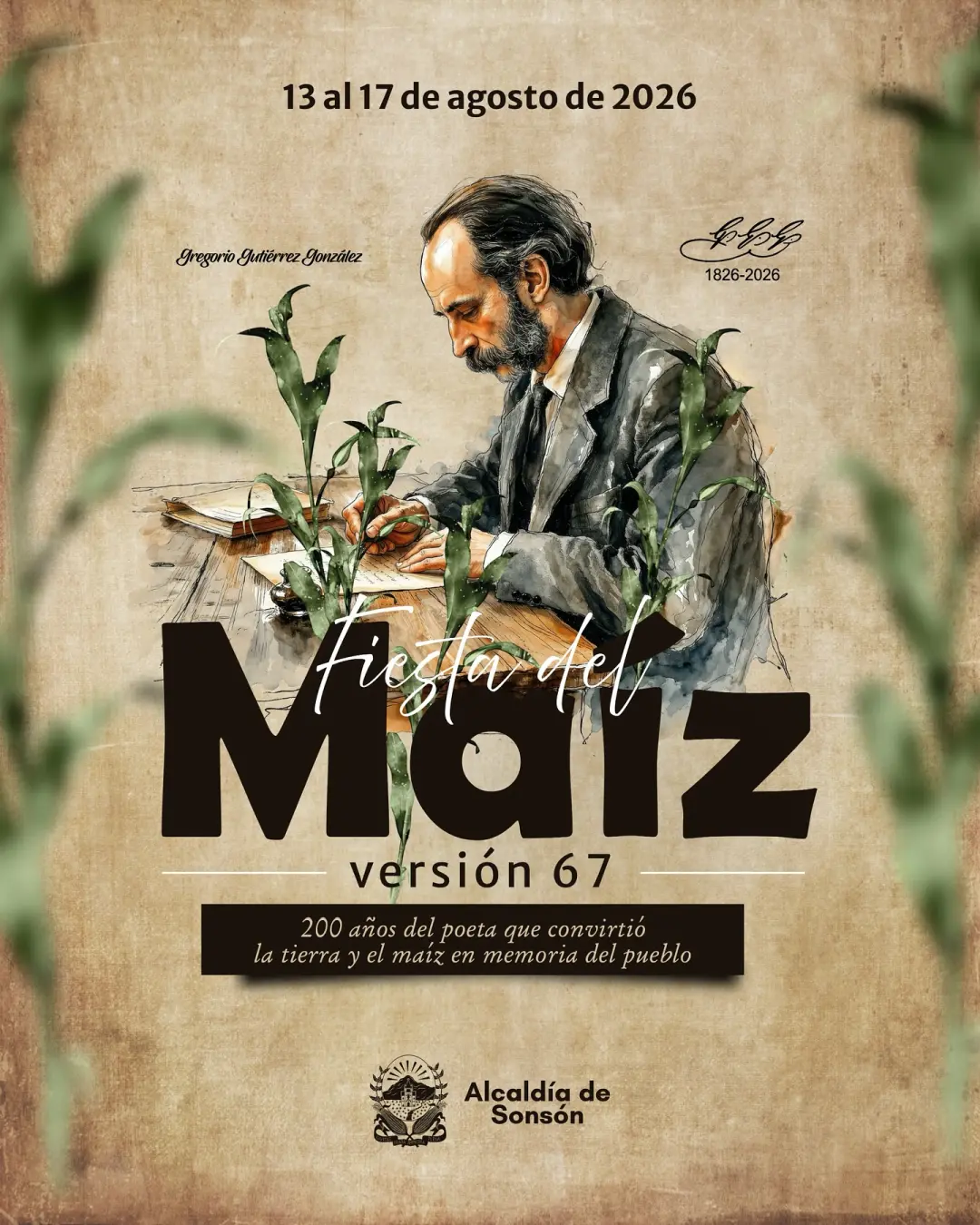 fiestas_maiz_2026 - Sonsón - Portada